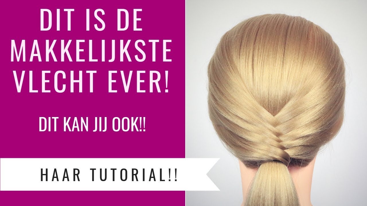 VLECHTEN | Voor deze vlecht hoef je NIET te kunnen vlechten! (dit kan iedereen) | Dazzling Beauty