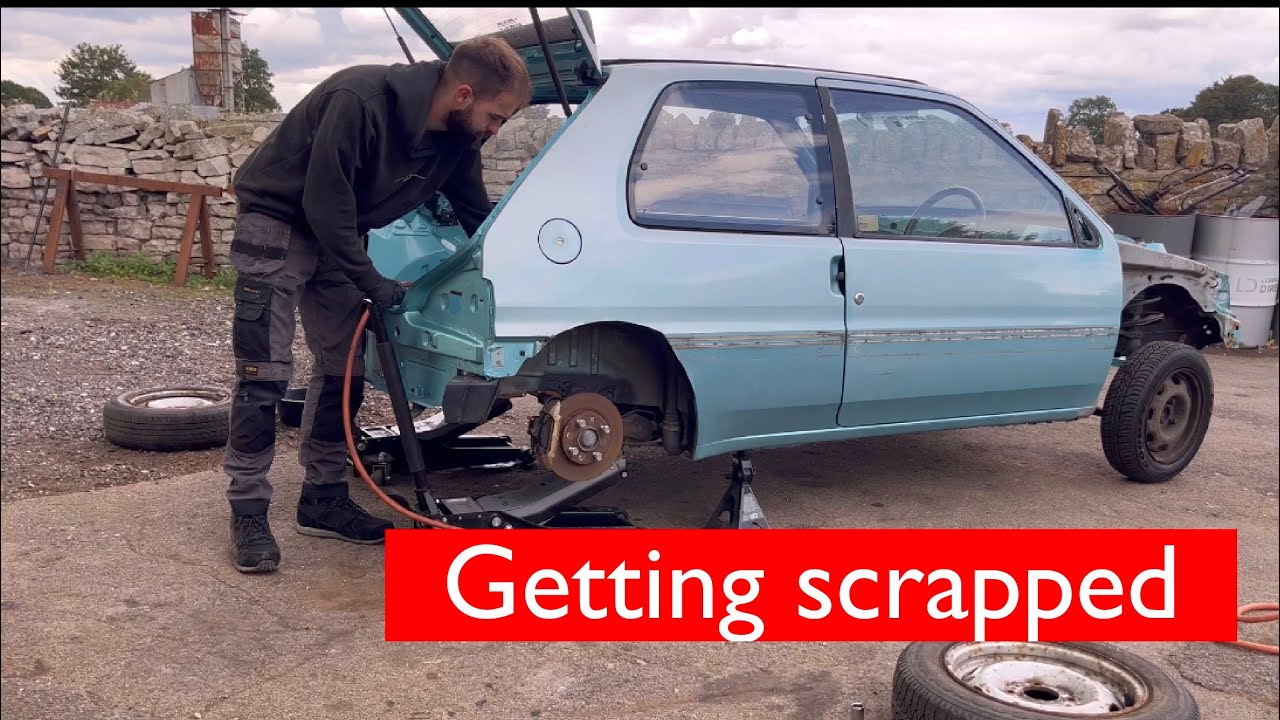 Peugeot 106 Suspension swap (Part 1)