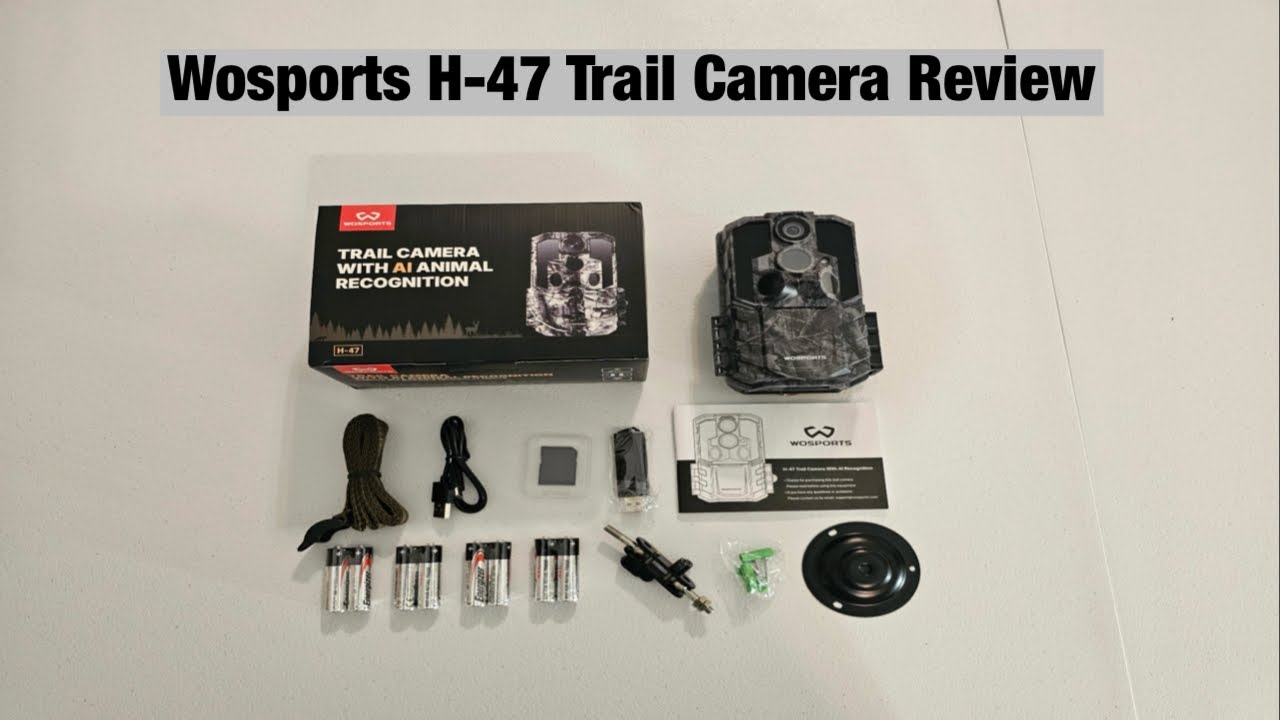 Обзор фотоловушки Wosports H-47 AI #фотоловушка #фотоловушки #Wosportstrailcameras
