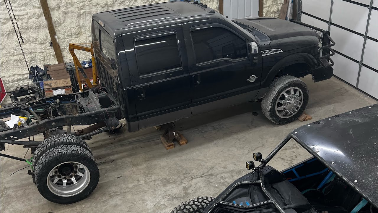 2013 f250 dually swap part 2&1/2