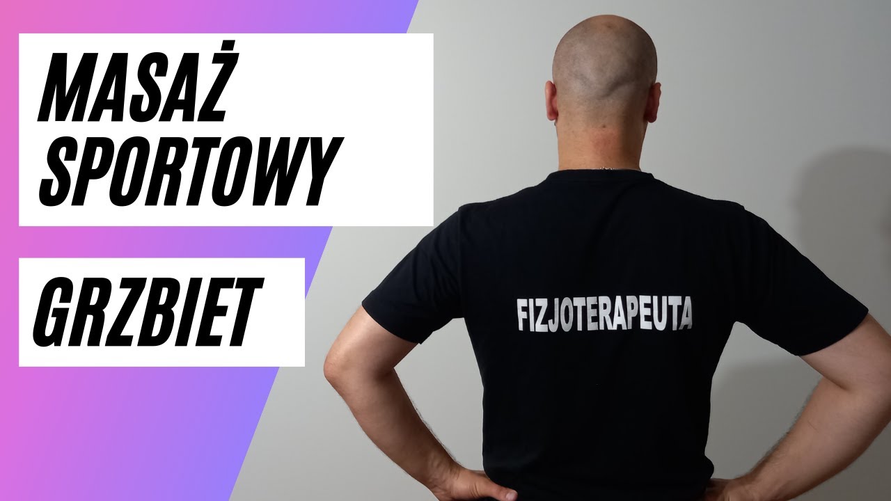 Masaż sportowy grzbietu