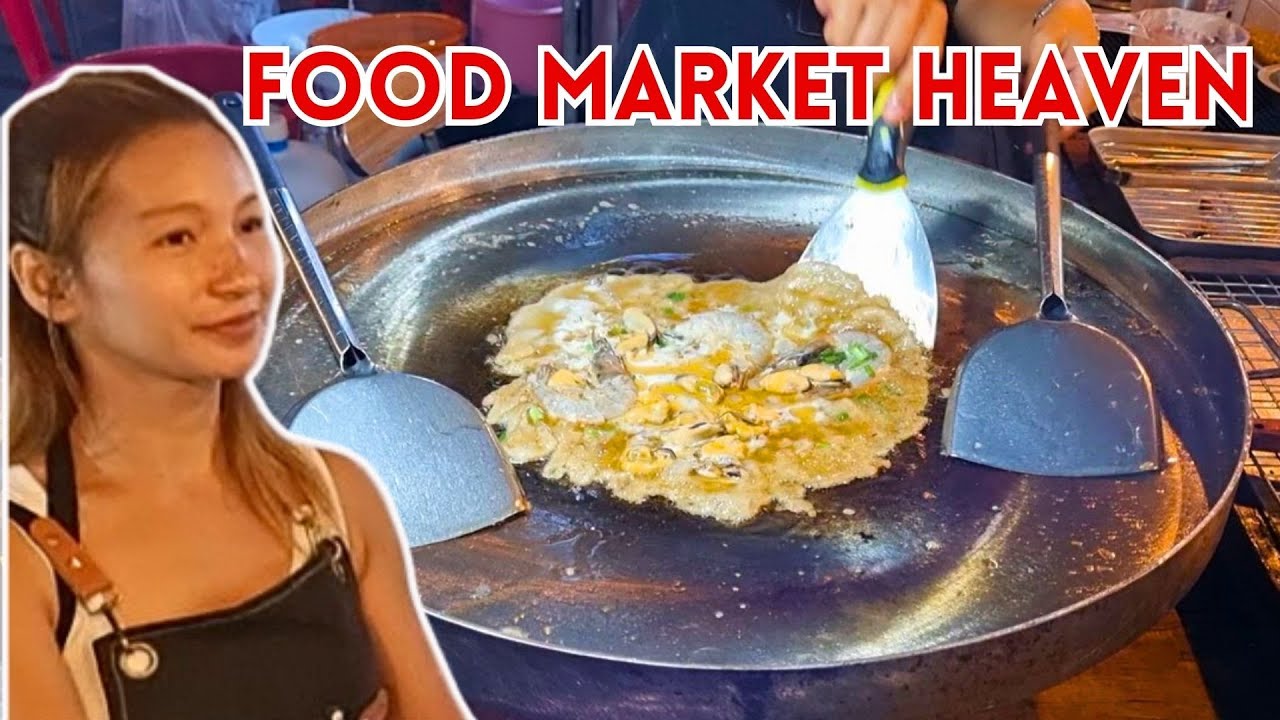Street Food Hunting at Pantip Market on Koh Phangan | Thai Street Food