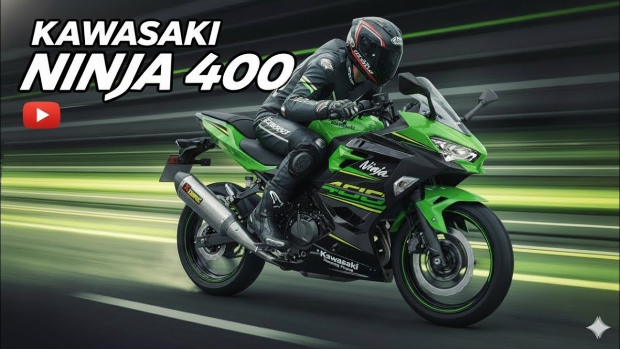  Kawasaki Ninja 400 is powered by a 399 cc parallel twin engine  with smooth acceleration.