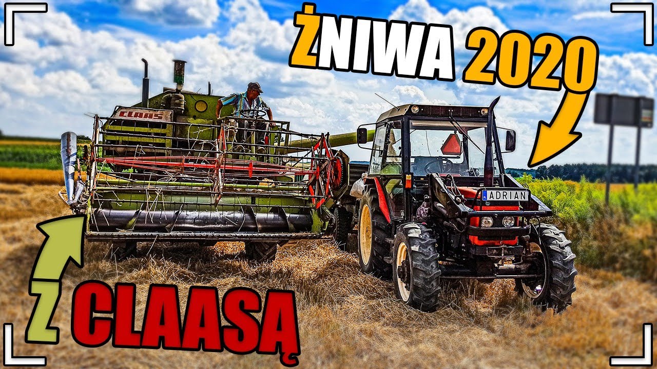 ŻNIWA Z CLAASĄ 2020✯CLAAS CONSUL✯ZETOR 7745✯URSUS C360 3P #oczarujmnieżwimami