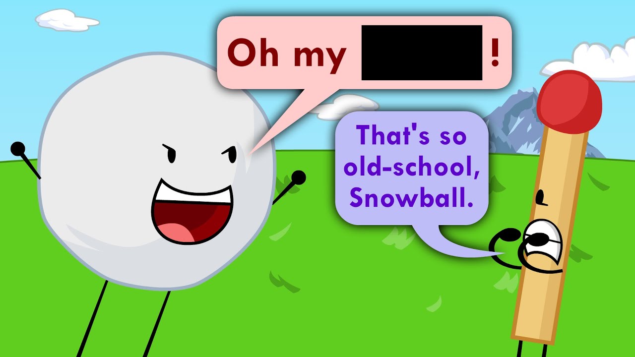 4 сленговых слова миллениалов в BFDI