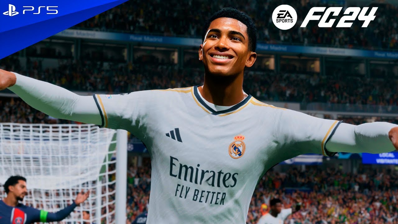 FC24 - Real Madrid vs PSG at Santiago Bernabeu UEFA Champions League