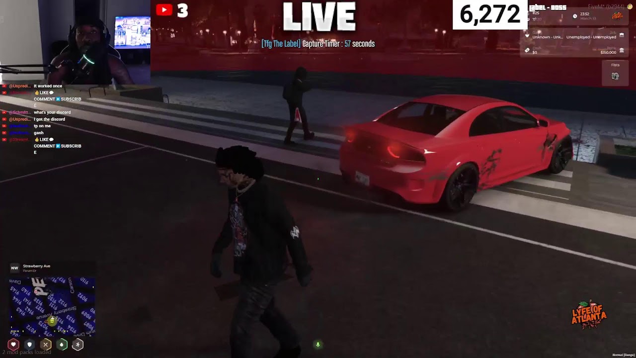 ANGEL POV - NEW CITY FLY IN😈GTAV FIVEM RP - LYFE of ATLANTA