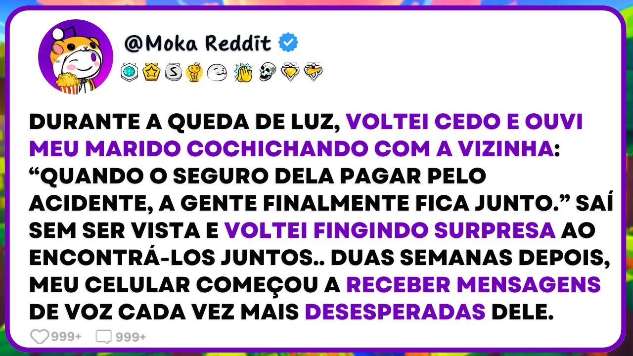Eu Cheguei Mais Cedo Do Trabalho E Ouvi Meu Marido Com A Vizinha Planejando Minha MOR...