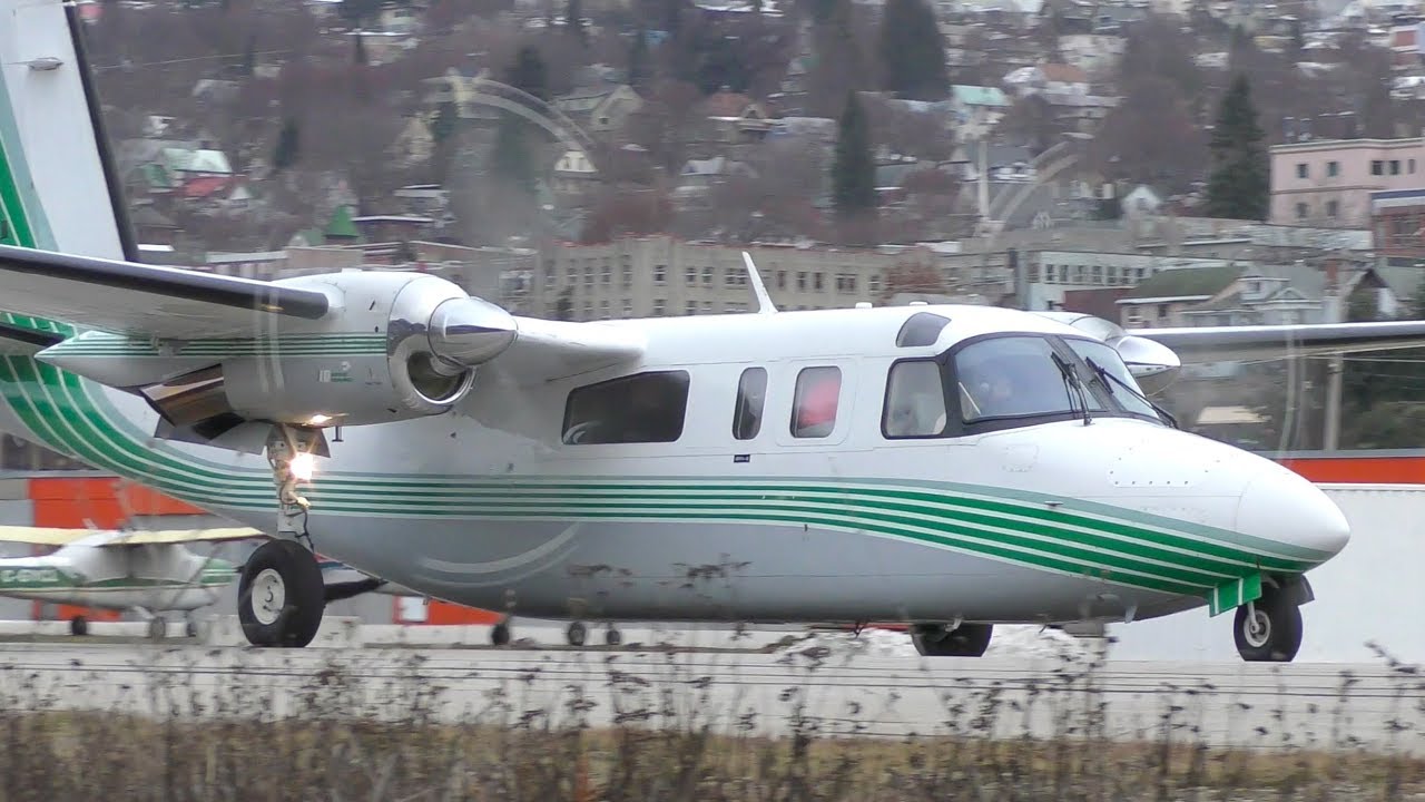 Rockwell International 690B Turbo Commander Takeoff