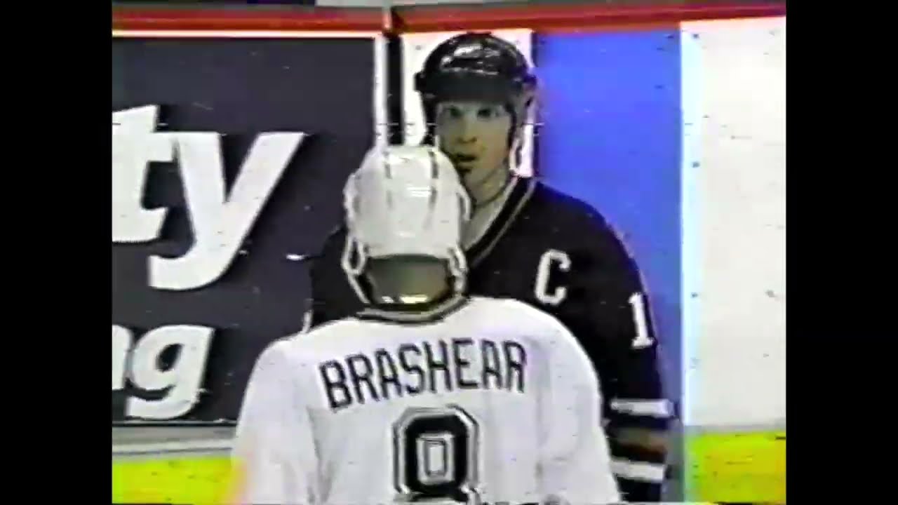 Donald Brashear Vs. Kelly Buchberger Apr. 1st, 1998