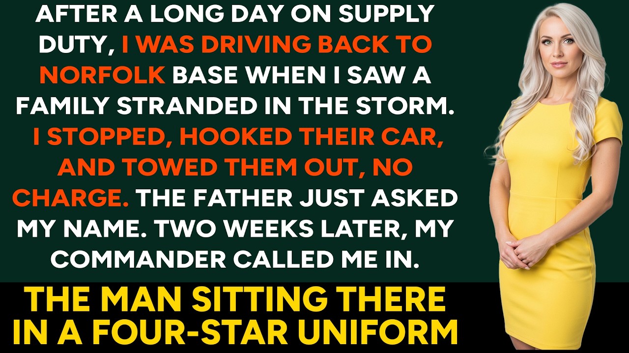 I Broke Navy Protocol to Save a Family in the Storm — I Had No Idea Who the Father Really Was...