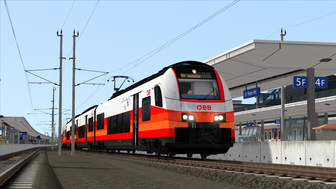 Train Simulator Classic | WESTBAHN | ÖBB 4744 | CJX5 nach Amstten NÖ