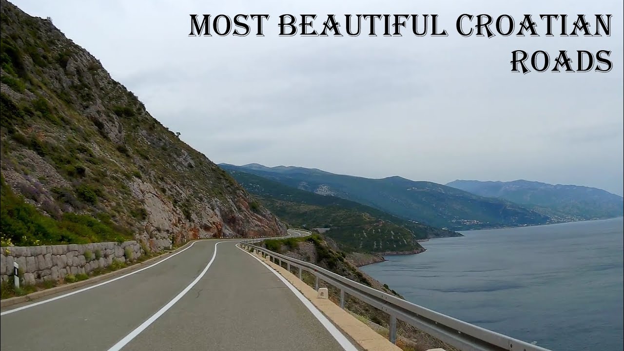Jadranska magistrala ( Senj - Karlobag ), Croatia ...on Motorcycle, Yamaha Mt 07