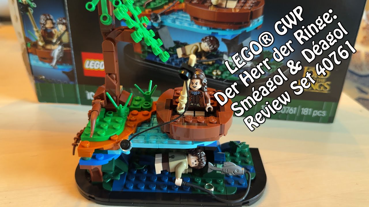 Review LEGO GWP Der Herr der Ringe: Sméagol & Déagol (Set 40761)