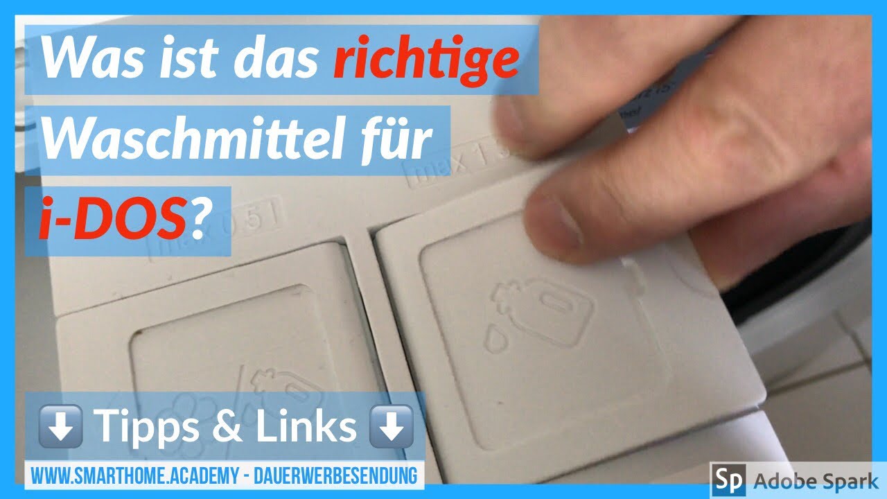 ⭕️ i-DOS - Welches Waschmittel f&uuml;r die BOSCH Waschmaschine