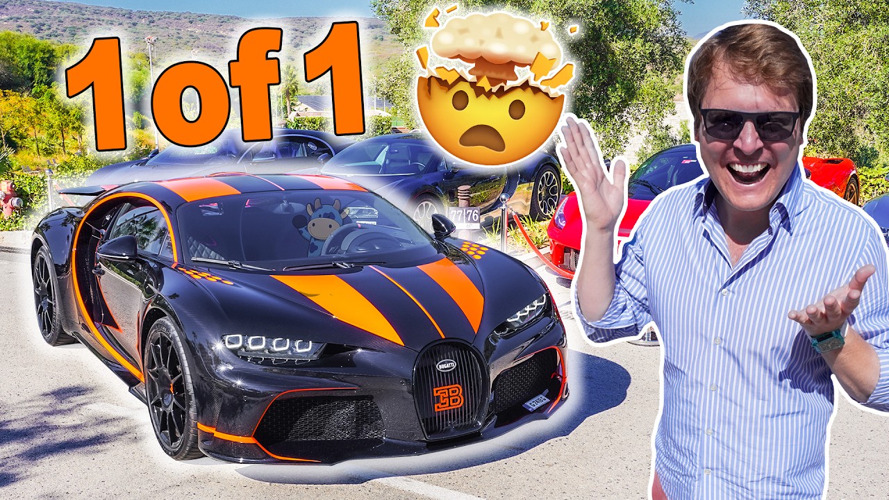 BUGATTI со скоростью 300 миль в час! Моя первая поездка на Chiron Super Sport 300+