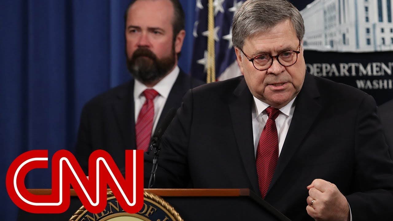 Bill Barr pressed about findings in Mueller report