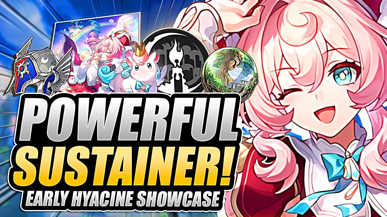 Hyacine Is The ULTIMATE F2P Healer With Insane Damage! (Full Guide & E0 Showcase)