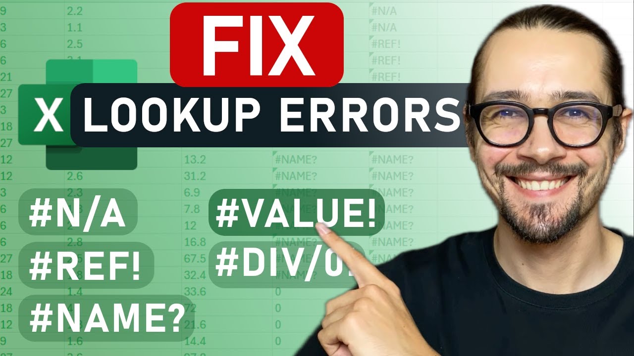 Fix XLOOKUP errors and never make them again