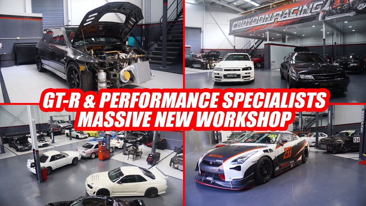 Croydon Racing's Crazy & Massive New Workshop - JDM Overload!