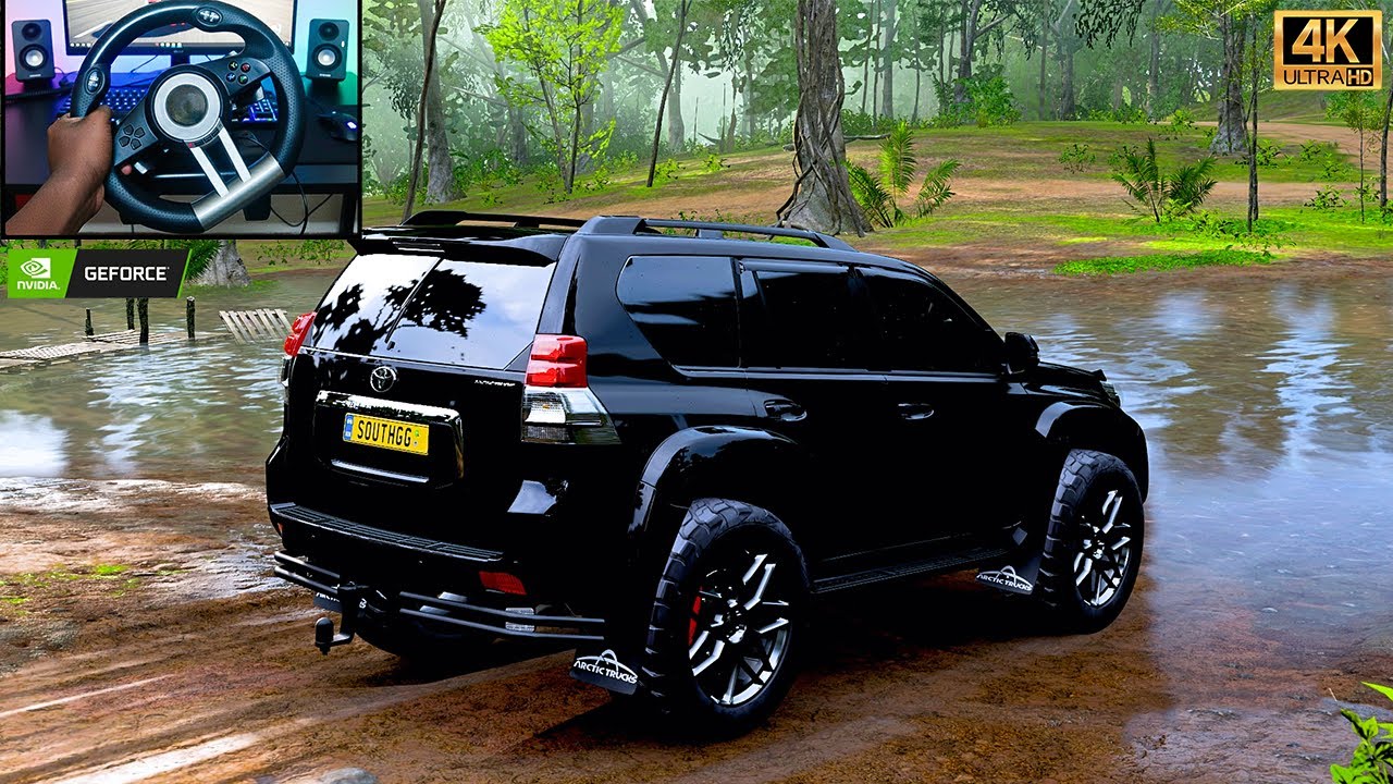 417HP Toyota Land Cruiser Arctic Rare AWD - Forza Horizon  5 | Steering Wheel Gameplay | 4K60FPS
