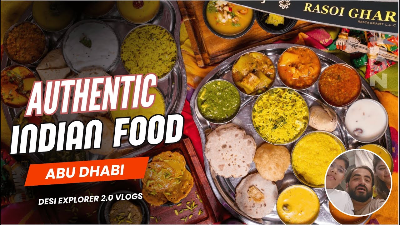 Unlimited Pure Vegetarian Indian Thali at Rasoi Ghar Yas Island | Best Veg Restaurant in Abu Dhabi