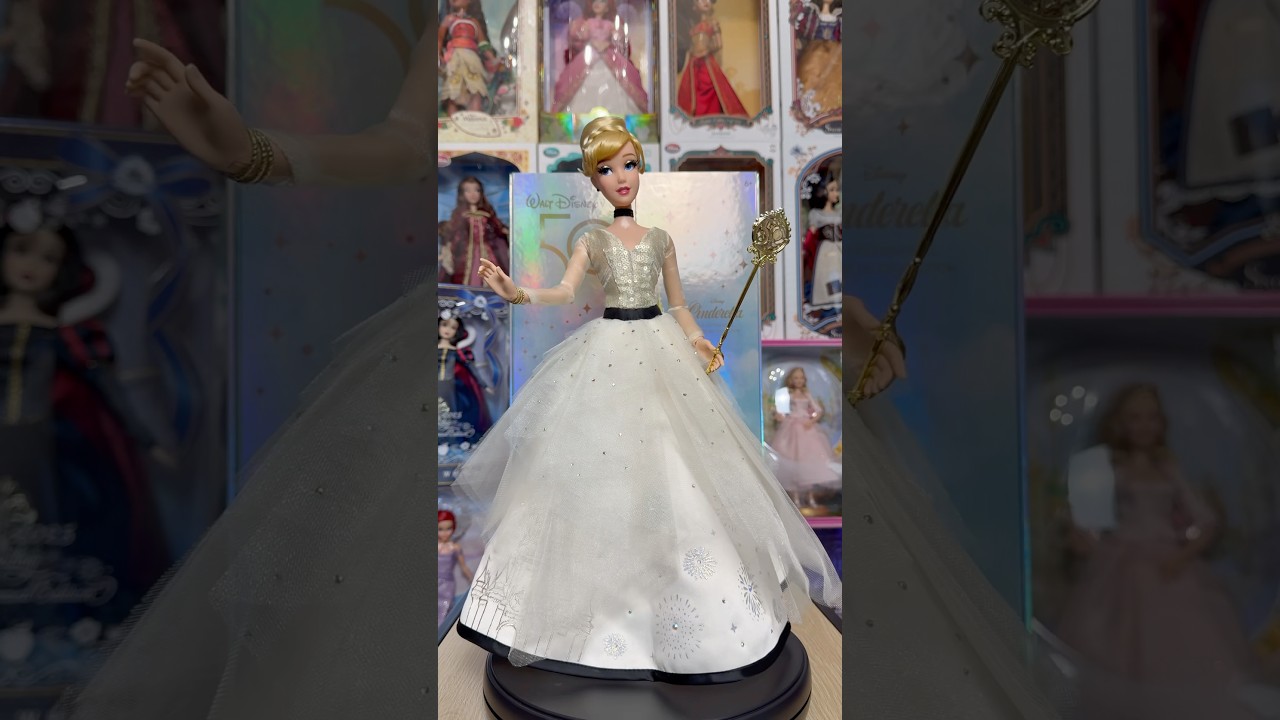 ✨ Walt Disney World 50th Anniversary Limited Edition Cinderella Doll✨ #disney #doll #cinderella