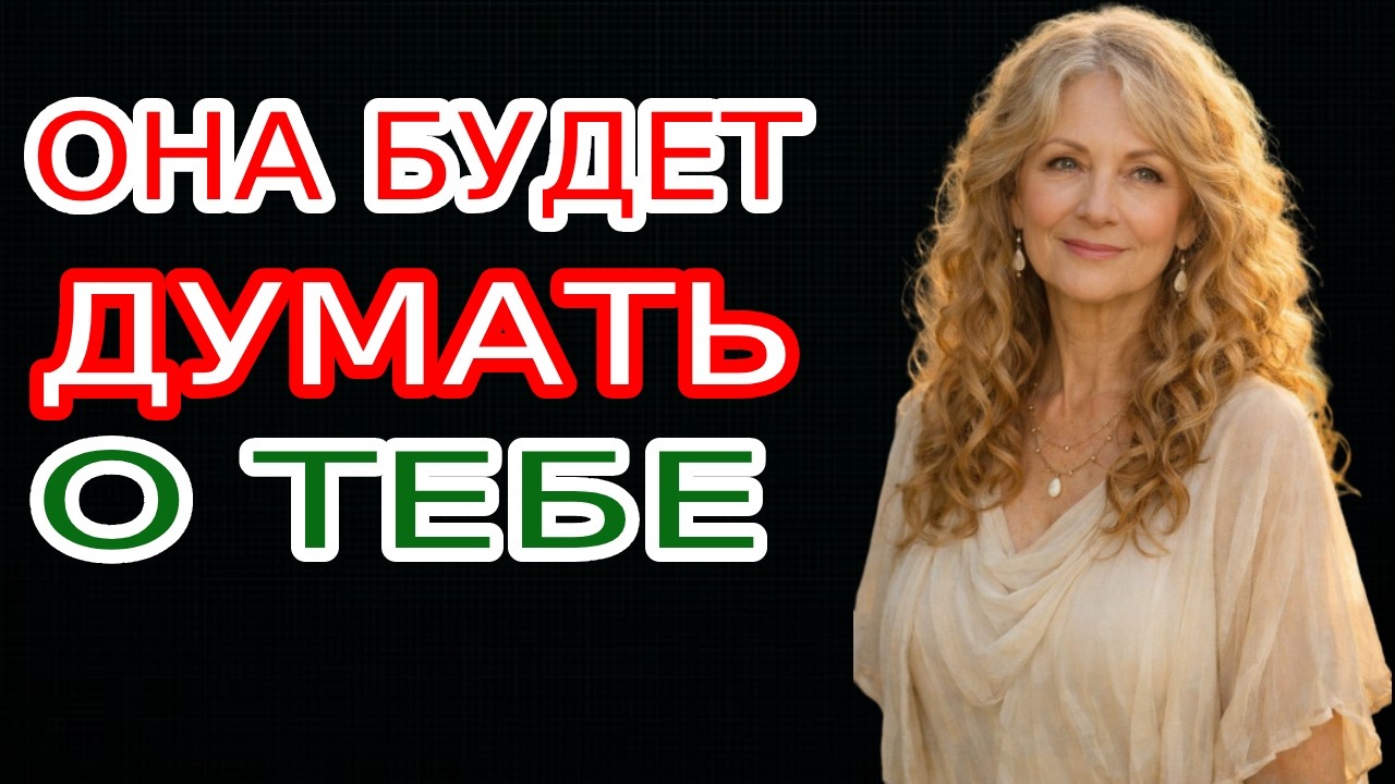 Сделай Это — И Она Не Сможет Перестать Думать О Тебе