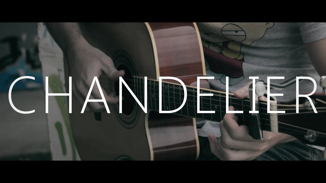 Chandelier - Sia (fingerstyle guitar cover by Peter Gergely) [WITH TABS]
