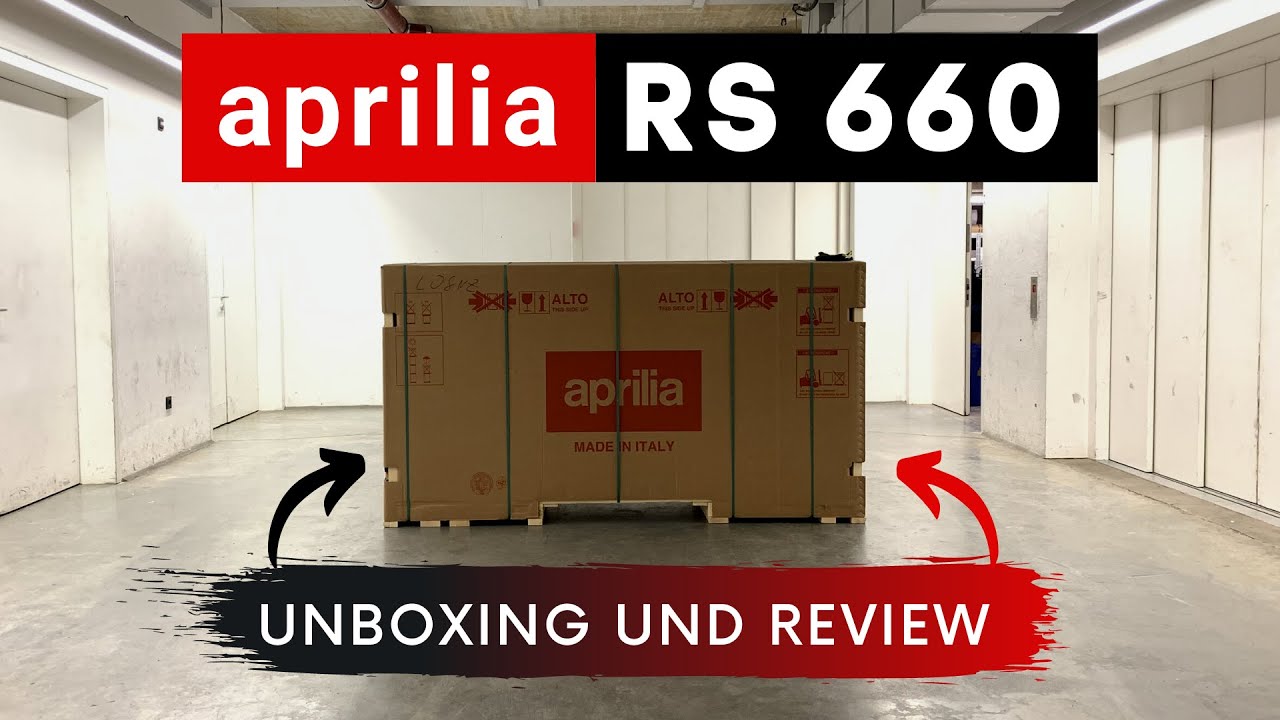 Aprilia RS 660 Unboxing & Review | by Wimmer und Merkel