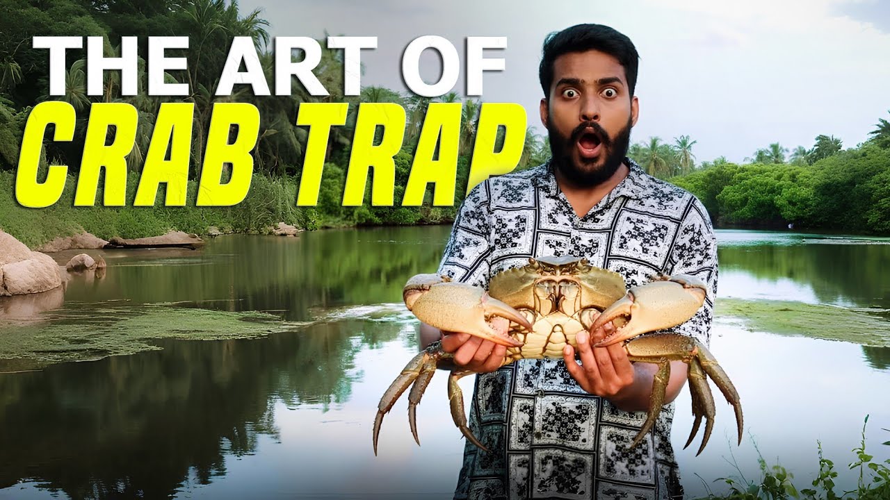 Crab Catching With Trap 🦀| First Adventure Begins!|ಅಟ್ಟೆ ಬಲೆ ಮೂಲಕ ಏಡಿ ಹಿಡಿಯುವ ಸರಿಯಾದ ವಿಧಾನ