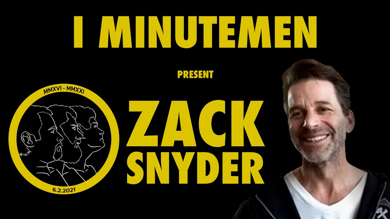 I MINUTEMEN interview ZACK SNYDER - Episode 1
