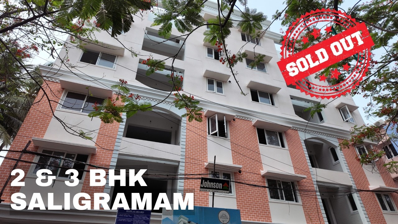 SALIGRAMAM'S NEW 2 & 3BHK ULTRA PREMIUM COMMUNITY AT ARUNACHALAM ROAD | 6379089571