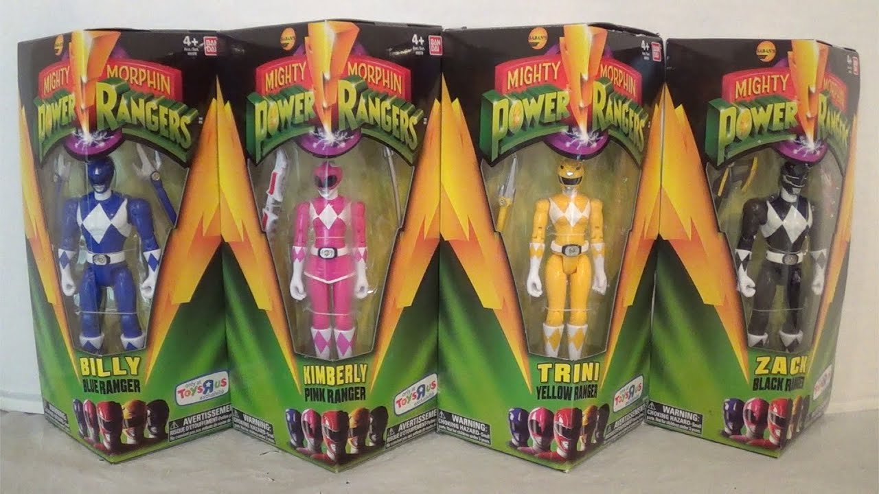 Legacy 5 Inch Wave 2 Figures Review [Mighty Morphin Power Rangers]