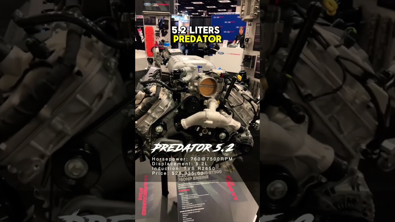 The Ultimate Ford Engine Lineup #coyote #godzilla #sbf