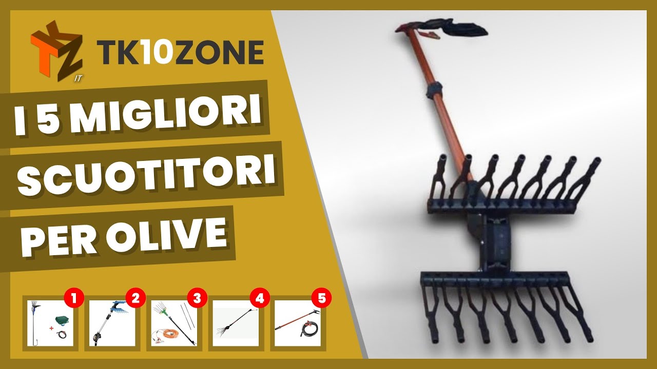 I 5 migliori scuotitori per olive (abbacciatore)