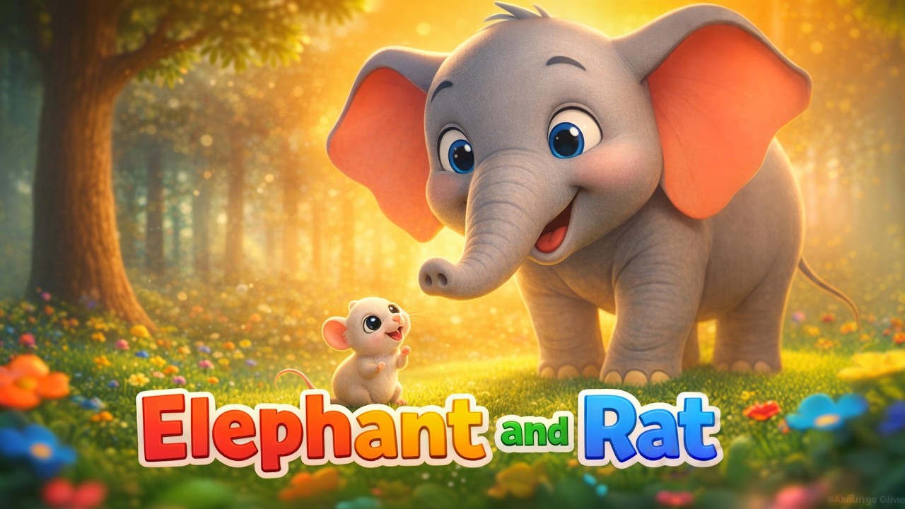 चूहे ने हाथी को कैसे हराया  | How the mouse defeated the elephant | Moral Kahani