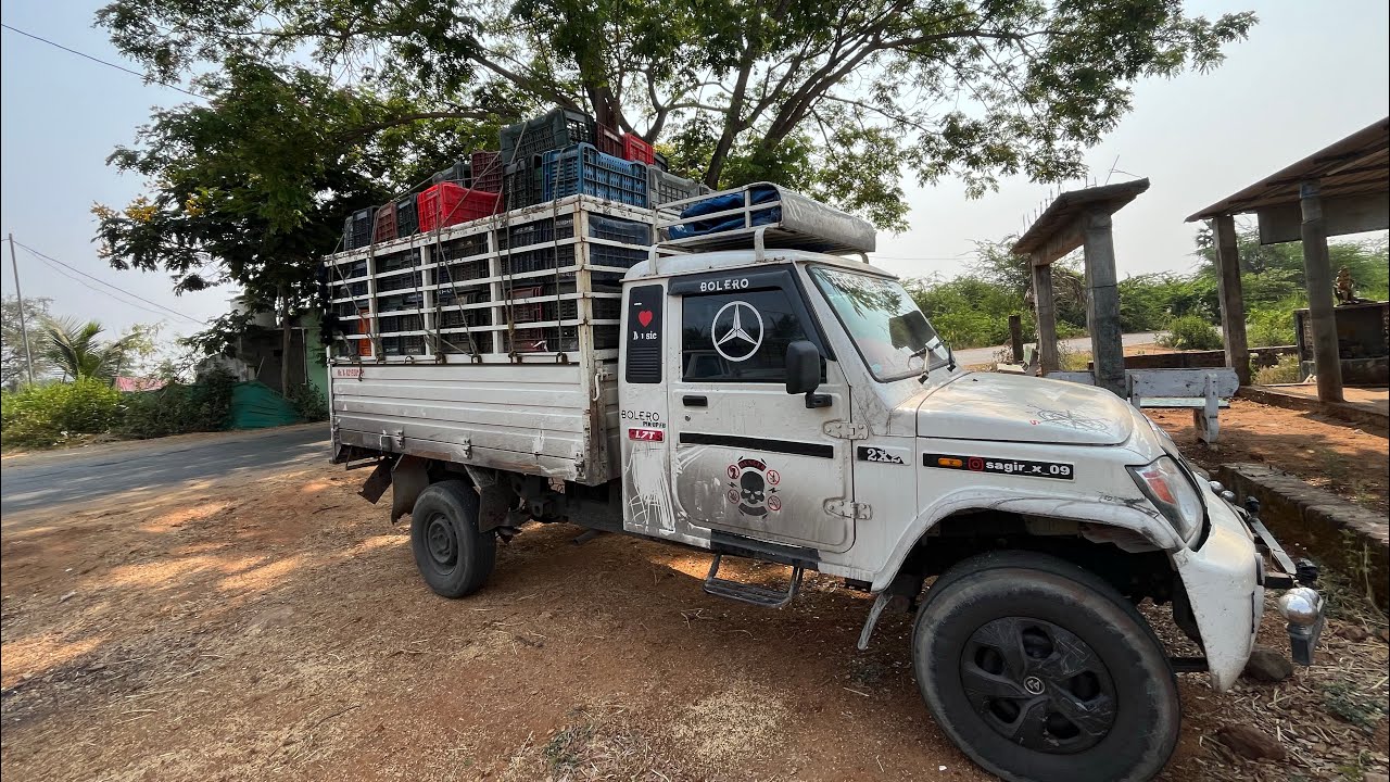 Bhilai Chhattisgarh to Gokavaram andhera mango loading || bolero pick-up
