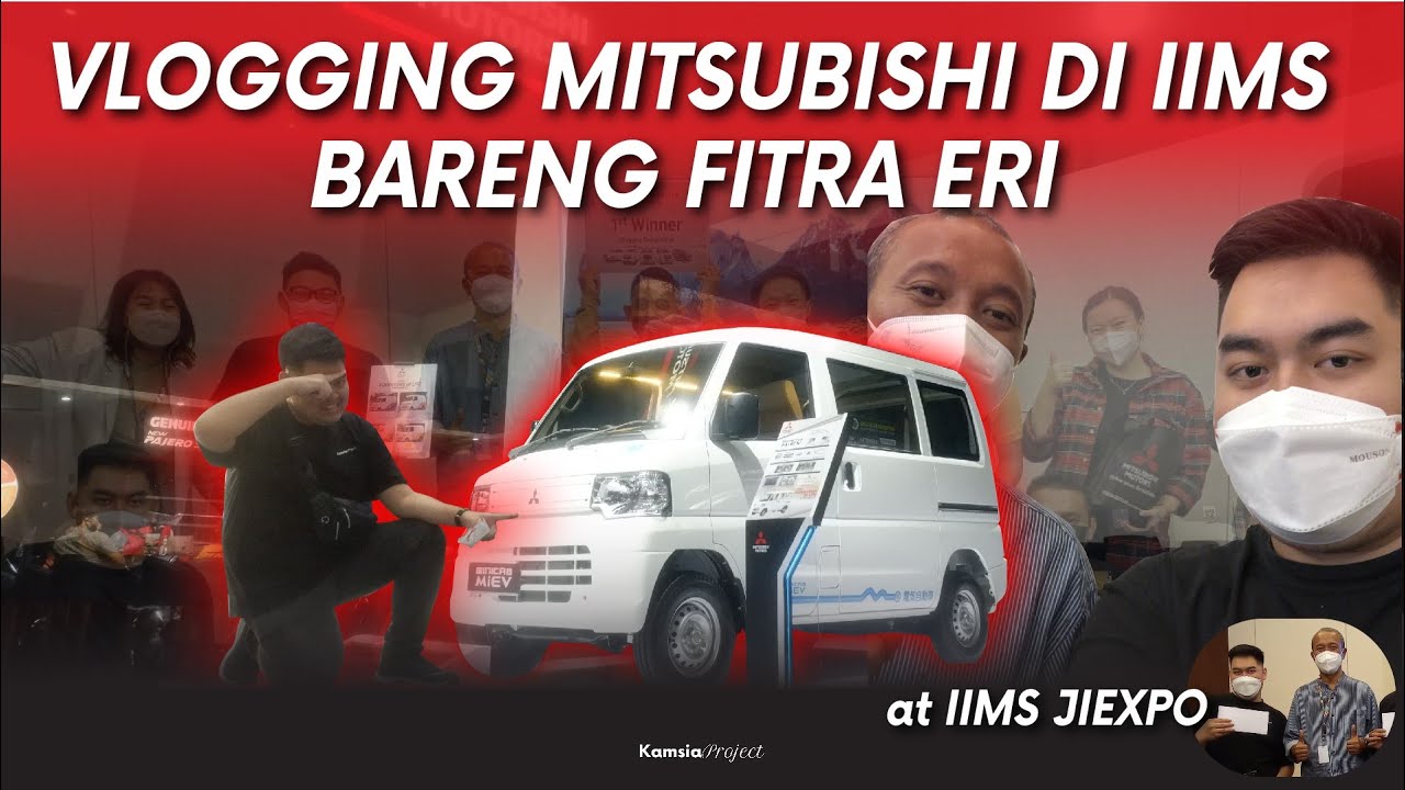 Keseruan IIMS Jakarta di booth Mitsubishi