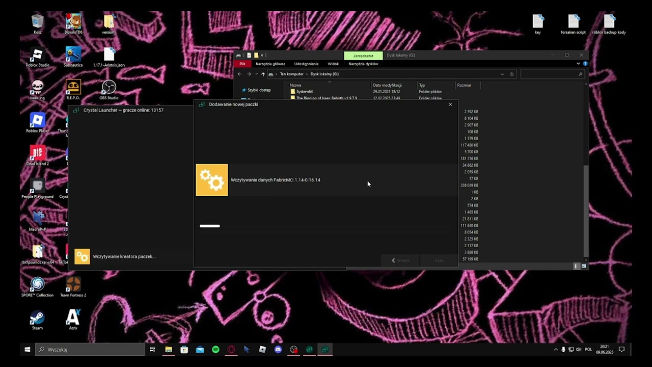 Poradnik na Feather client na crystal launcher