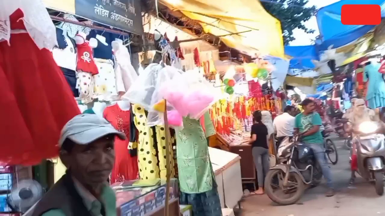 Kavaram Cloth Market And Vrindavan Parisar Bilaspur Chhattishgarh || #marketbilaspur#chhattishgarh