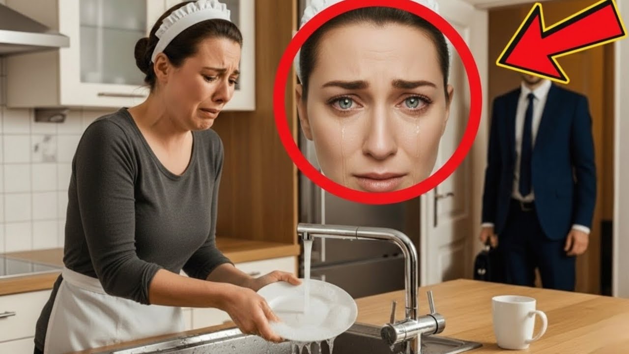 Der Millionär Hörte Schluchzen Im Haus… Doch Diese Wahrheit Hatte Er Nie Erwartet