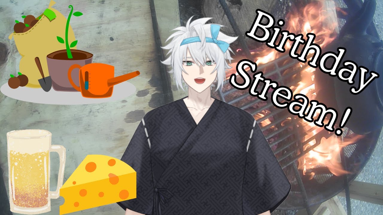 Birthday Stream! Let’s Make Beer Cheese
Around The Campfire and Yap About Gardening 【Handcam】