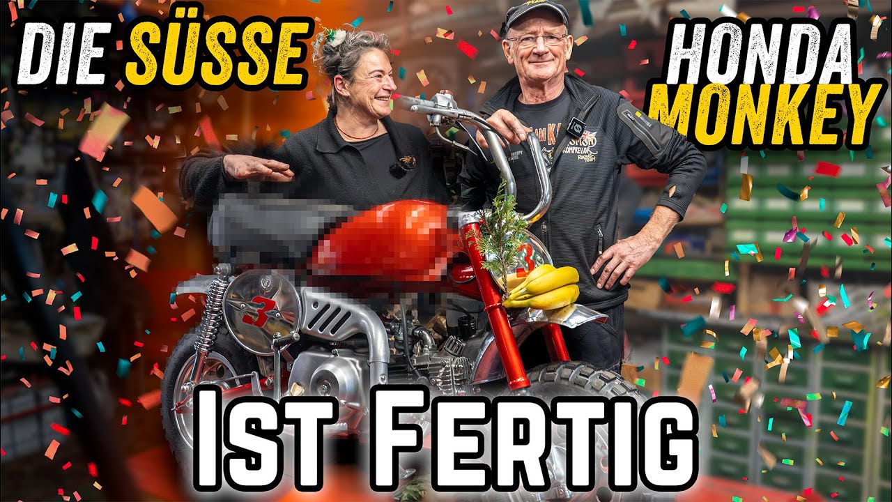 Monkey-Projekt vollendet: Sitzbank, Tank & letzte Details | Andis Funktionspunk