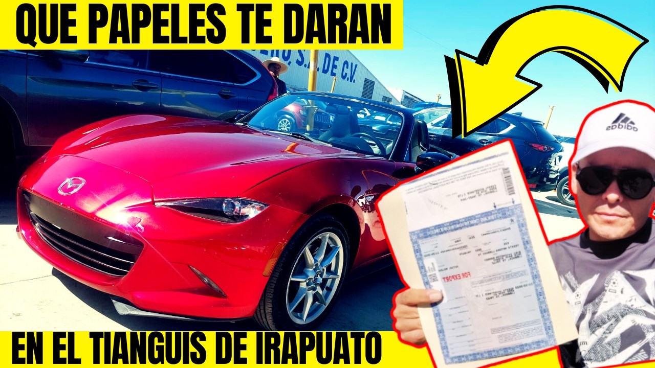 ➡️Esta es la DOCUMENTACIÓN Que te DARAN cuando Compres un Auto AMERICANO 