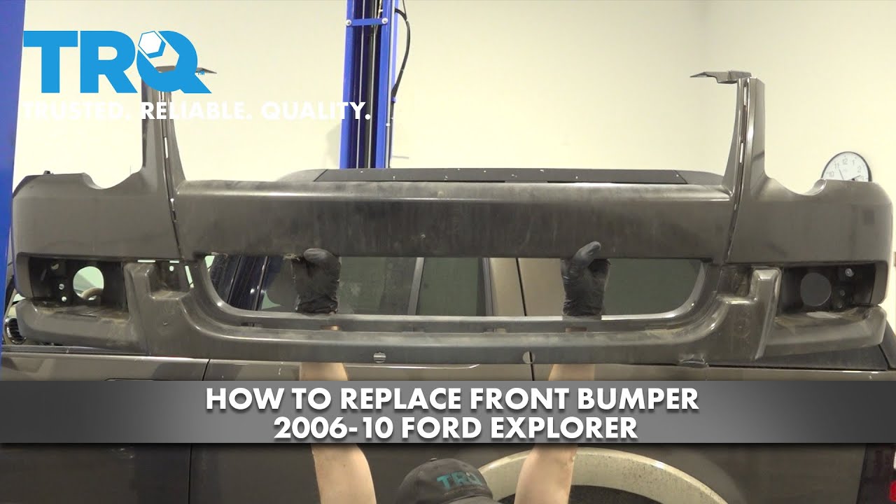 How to Replace Front Bumper 2006-10 Ford Explorer
