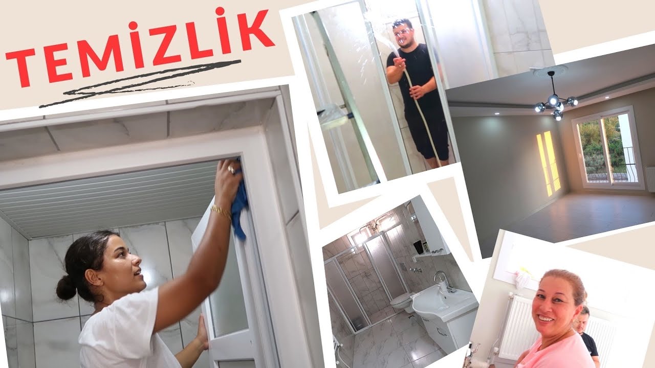 YENİ EVİMİZİ TEMİZLİYORUZ 🧼🧹