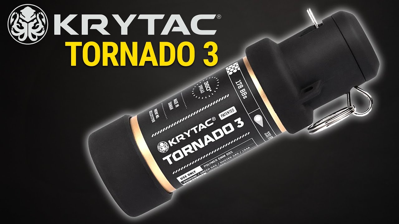 Эта страйкбольная граната НАМНОГО мощнее, чем вы думаете… | Krytac Tornado 3 [Обзор]