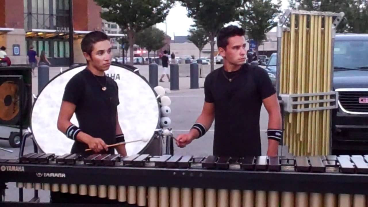 DCI 2011 Cavaliers Split Marimba Runs