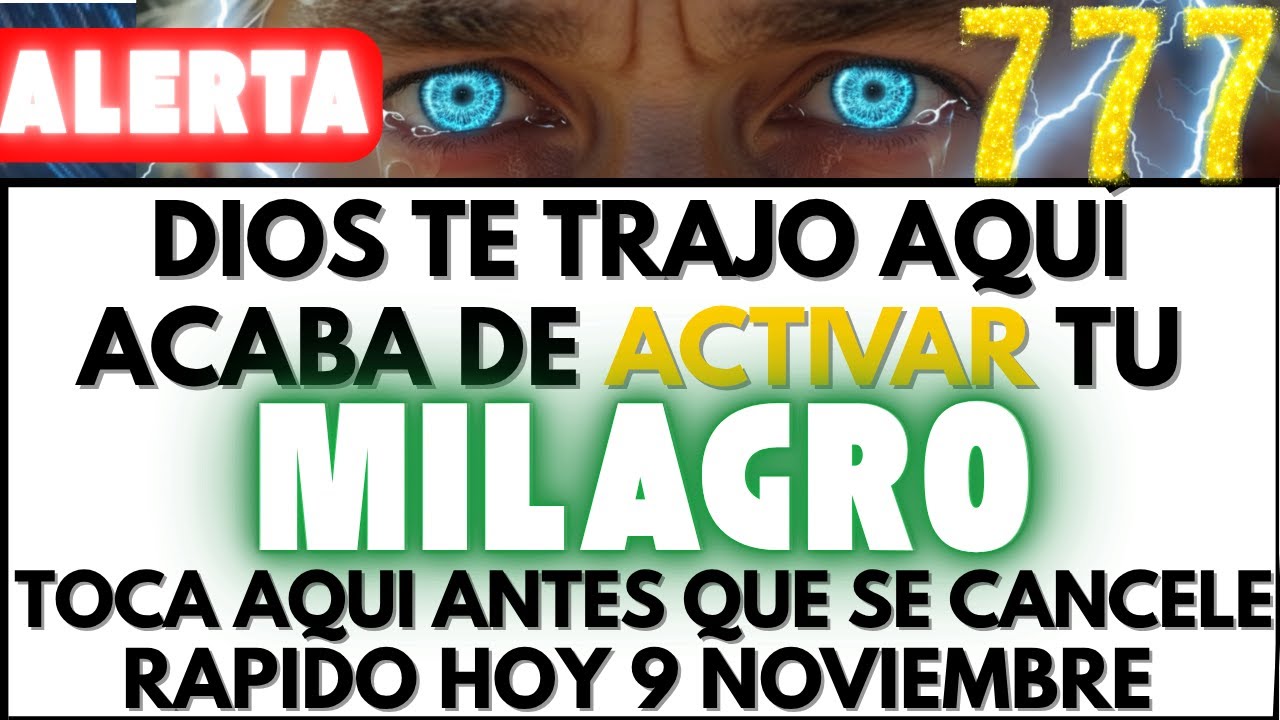 🚨 DIOS DICE: Estás a Punto de Perder Tu Milagro Si No Haces Esto | MIRA ESTE VIDEO COMPLETO 💰